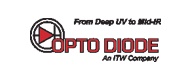 Opto Diode designs and manufactures high quality standard and custom sensors and emitters covering short wavelengths, X-rays, EUV, UV, visible, near IR, and mid IR wavelengths. Opto Diode's standard and custom solutions meet a variety of application requirements for aerospace, environmental, fire, flame or gas detection, medical, military, industrial, scientific, or semiconductor markets.